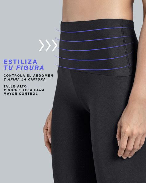 Ropa Deportiva Legging deportivo 195498 Negro-2