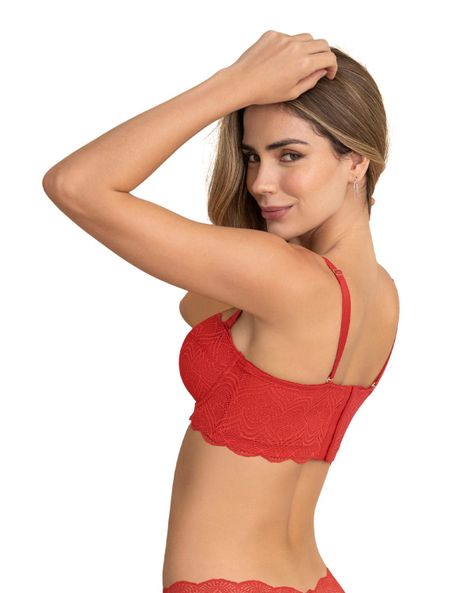 Brasieres Realce Alto 011877 Rojo-1
