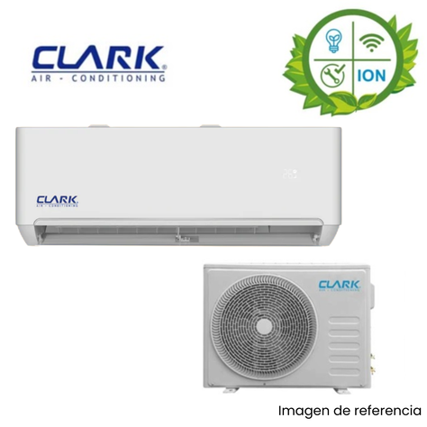 Aire Acondicionado Clark Frio - Calor Split Muro 18000btu  On-Off-0