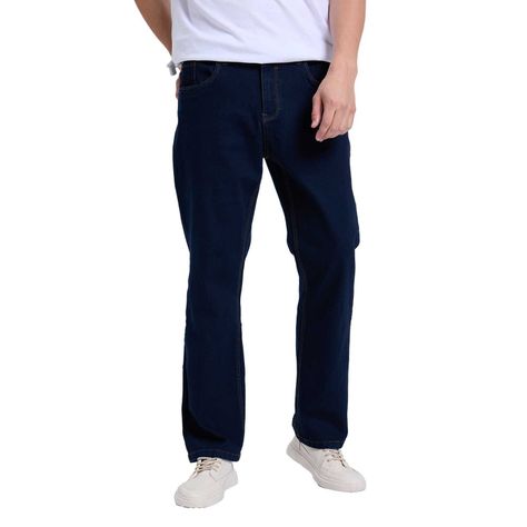 Jeans Hombre Straight 605 Azul-0