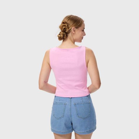 Polera Mujer Pabilo Rosita Rosado Fashion's Park-2