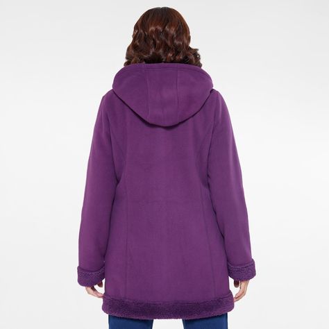 Polar Largo Doble Faz Casual Morado Fashions Park-2