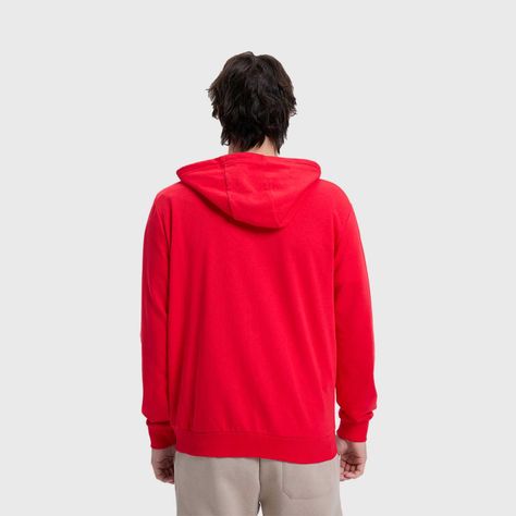 Polerón Hombre Básico Rider Rojo Fashion´s Park-2