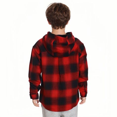 Camisa Niño Escocesa Rojo Fashion´s Park-1