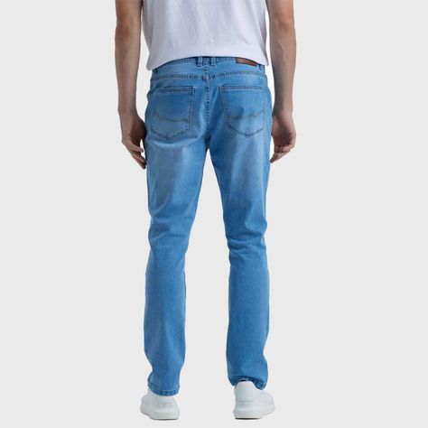 Jeans Hombre Slim 701 Azul Claro-2