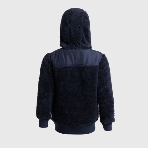 Polar Full Zipper Azul Marino I Niño-2