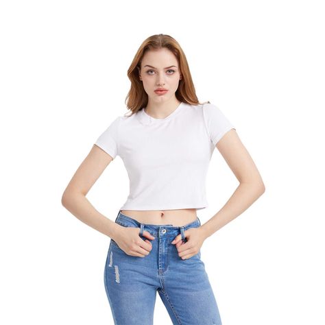 Polera Mujer Crop Amarras Blanco Fashion´s Park-0
