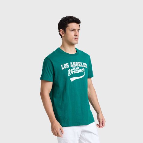 Polera Hombre College Verde Fashions Park-1