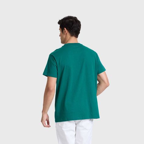 Polera Hombre College Verde Fashions Park-2