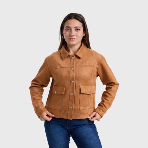 Chaqueta Mujer Corta Cafe Fashion´s Park-1