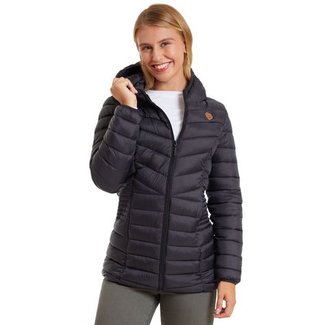 Parka Mujer Larga Negro Fashion´s Park-0