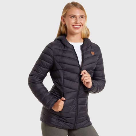 Parka Mujer Larga Negro Fashion´s Park-1