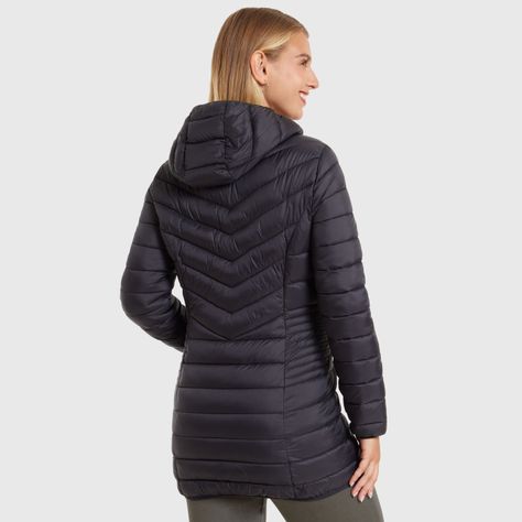 Parka Mujer Larga Negro Fashion´s Park-2