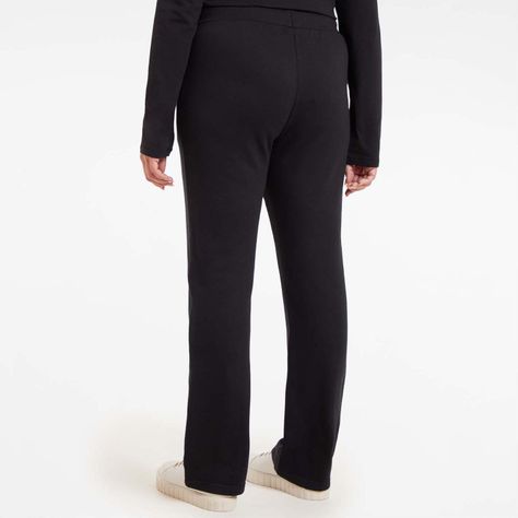 Pantalón Buzo Mujer Con Cordón Negro-2