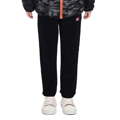 Pantalón Niño Jogger Cotelé Negro-0
