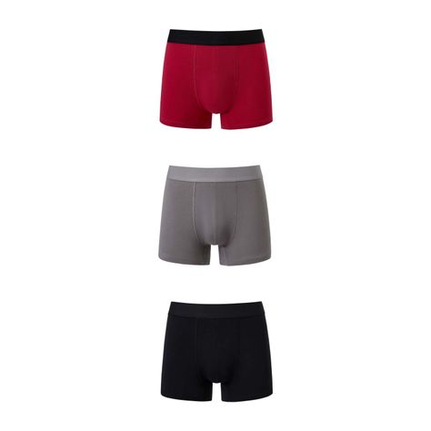 Boxer Hombre Underwear Burdeo Ii Fashions Park-0