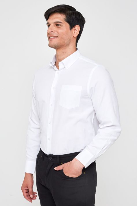 Camisa Oxford Casual-1