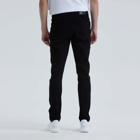 Jeans Hombre Skinny 610 Negro-2