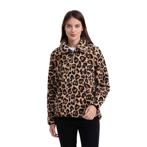 Polar Mujer Animal Print Beige Fashion´s Park-0