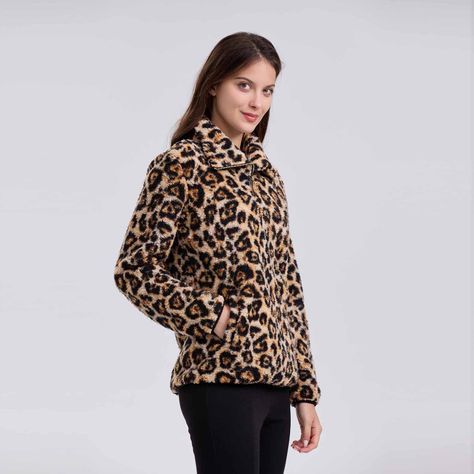 Polar Mujer Animal Print Beige Fashion´s Park-1