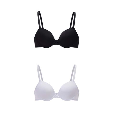 Sostén Mujer Bipack Básico Liso Negro Fashion's Park-0