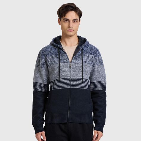 Sweater Hombre Bloque Negro-1