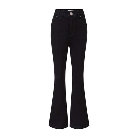 Jeans Niña Flare Negro Fashion's Park-0