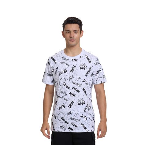 Polera Hombre Full Rapport Blanco I Fashion's Park-0
