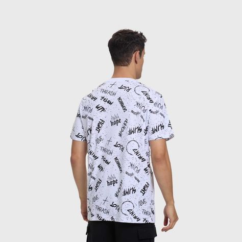 Polera Hombre Full Rapport Blanco I Fashion's Park-2