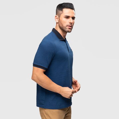 Polera Jersey Azul Marino I Hombre Fashion'S Park-1