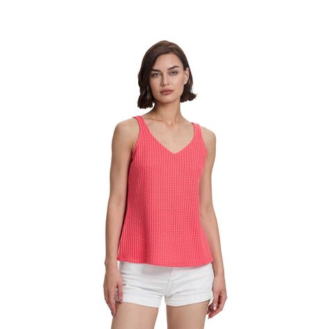 Polera Mujer Pabilo Grueso Coral Fashion's Park-0