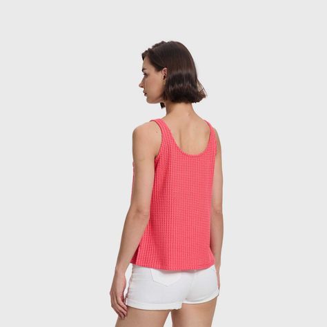Polera Mujer Pabilo Grueso Coral Fashion's Park-2