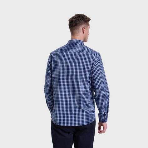 Camisa Hombre Blanco / Azul Marino / Celeste Fashion's Park-2