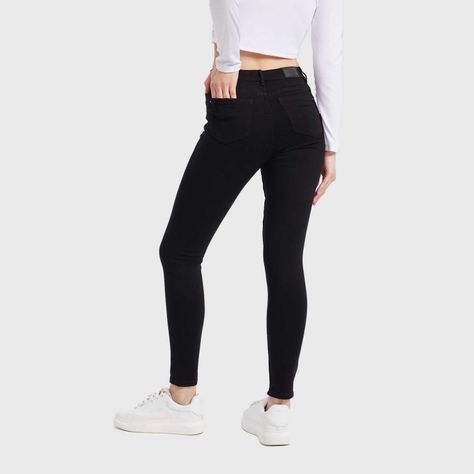 Jeans Mujer Super Skinny Emilia Negro Fashion´s Park-2