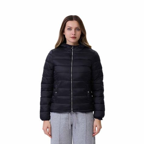 Parka Mujer Interior Chiporro Negro Fashion´s Park-0