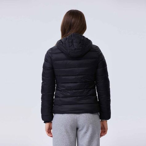 Parka Mujer Interior Chiporro Negro Fashion´s Park-2