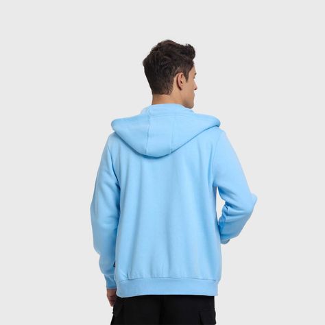 Polerón Hombre Full Zipper Celeste Fashion's Park-2