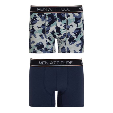 Boxer Hombre Bipack Gris Claro-0