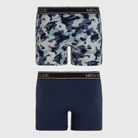 Boxer Hombre Bipack Gris Claro-1