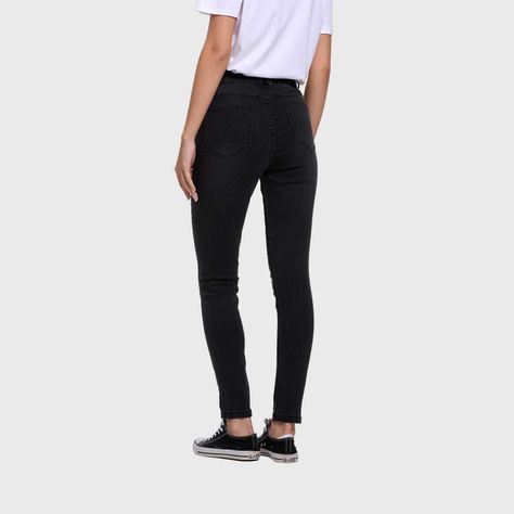 Jeans Mujer Super Skinny Emilia Negro I Fashion's Park-2