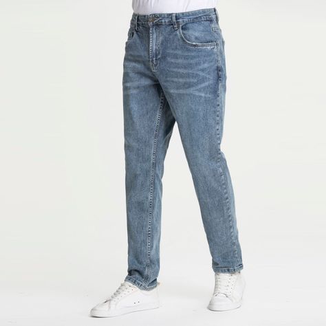 Jeans Slim Lavado Juvenil-0