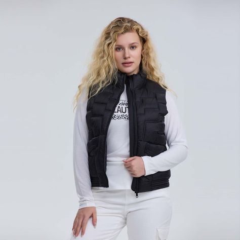 Parka Mujer Glossy Negro-0
