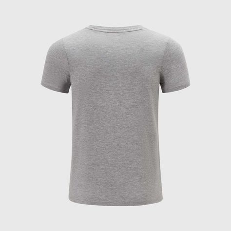 Polera Niño Print Gris Melange Fashion's Park-1