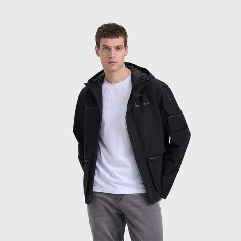 Chaqueta Hombre Full Zipper Negro Fashion's Park-1