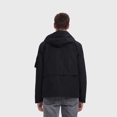 Chaqueta Hombre Full Zipper Negro Fashion's Park-2