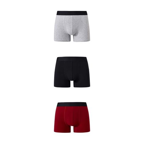 Boxer Hombre Tripack Liso Gris I Fashion's Park-0