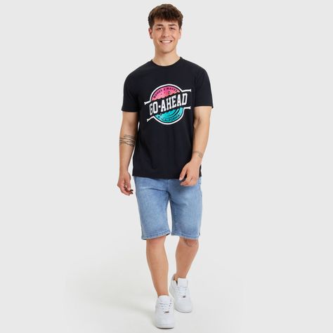 Polera Print Negro I Hombre-3