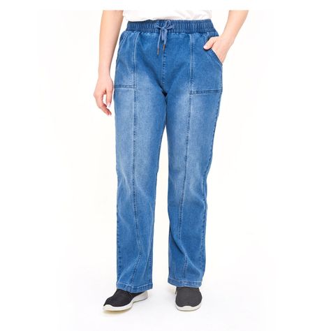 Jeans Wide Leg Mujer Fsp Casual -0