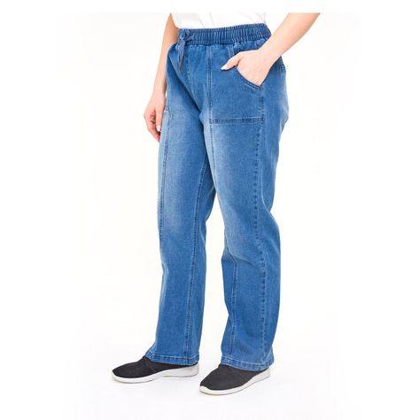 Jeans Wide Leg Mujer Fsp Casual -1