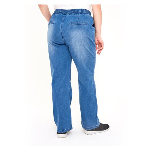 Jeans Wide Leg Mujer Fsp Casual -2